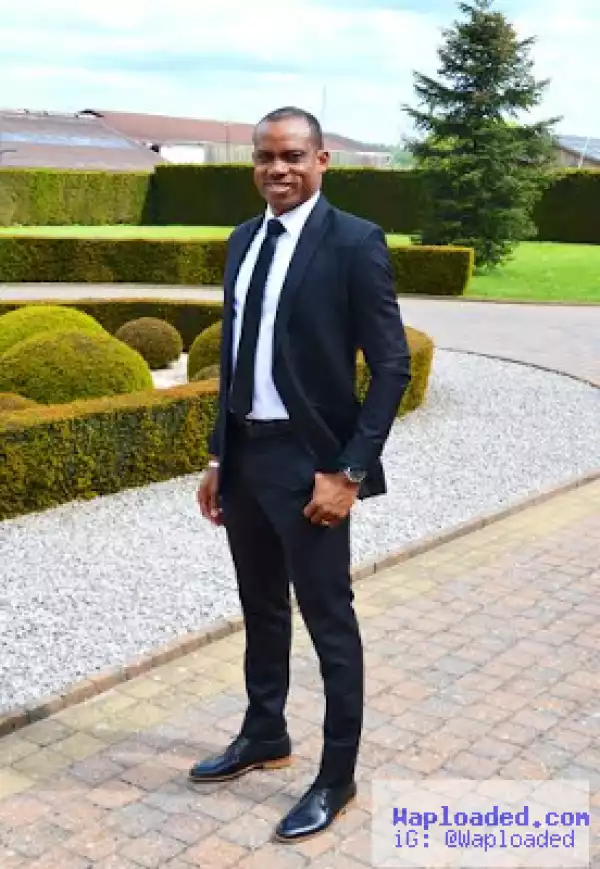 Photos: Former Super Eagles Coach, Sunday Oliseh, Looks Fab In Suits